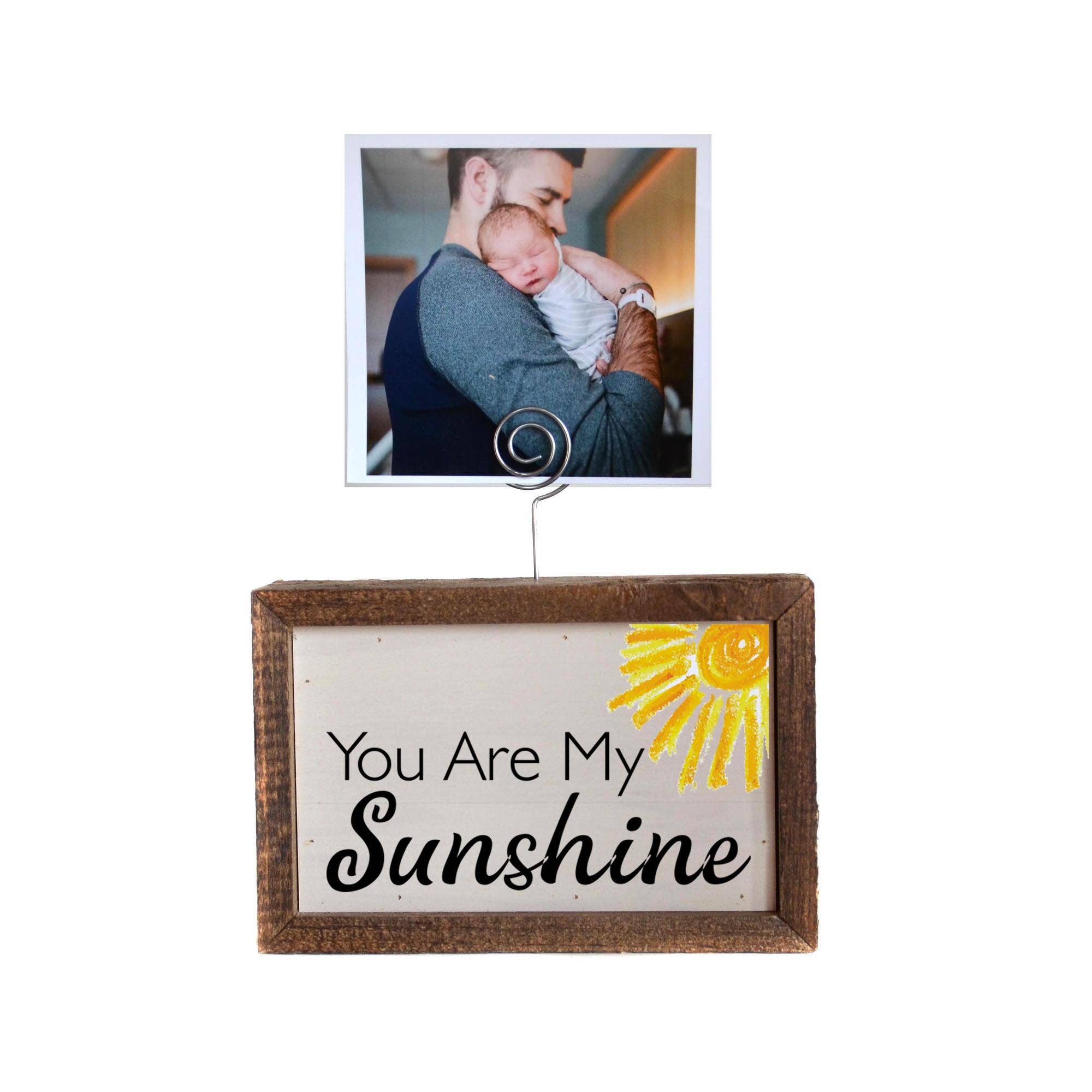 You Are My Sunshine Tabletop Picture Frame Block
