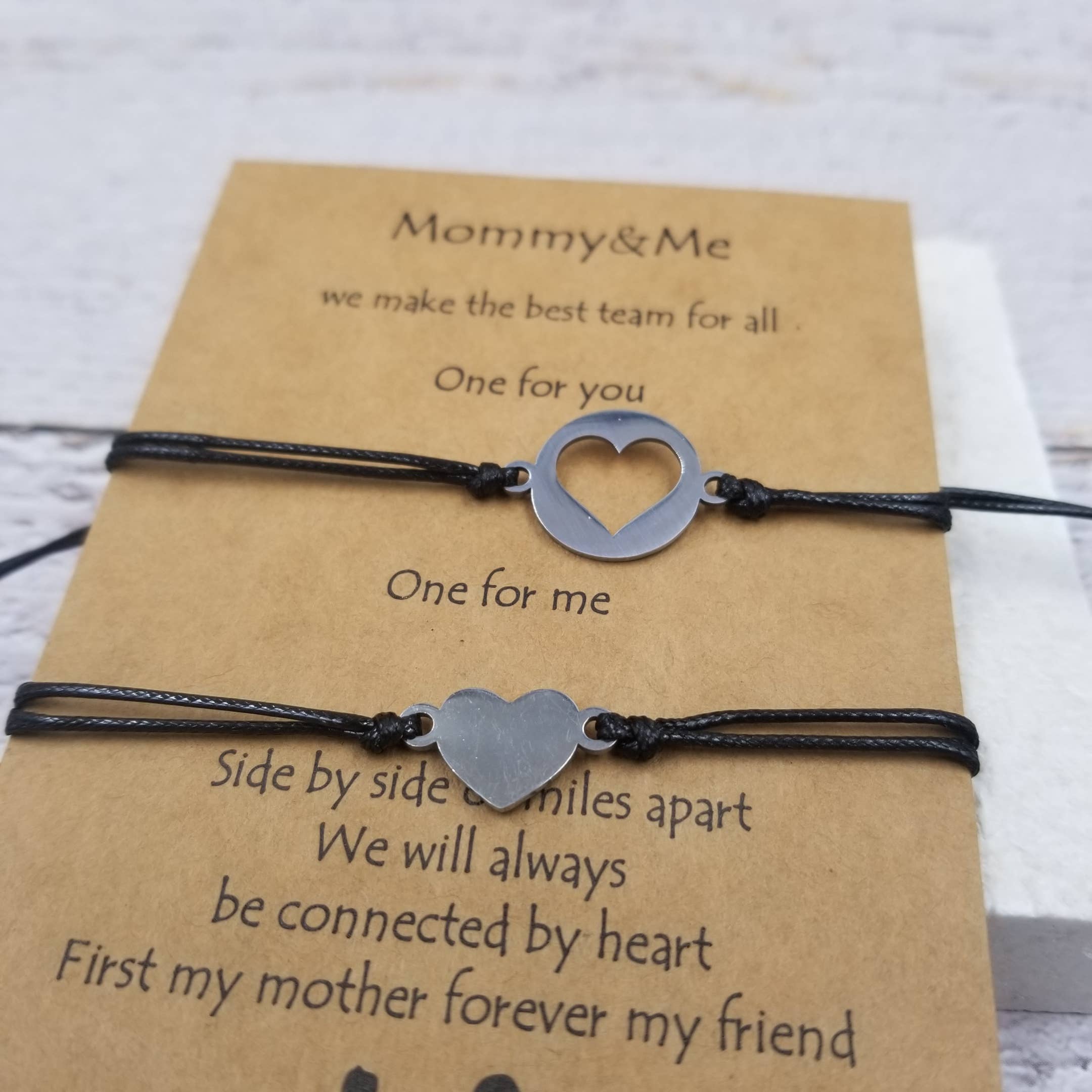 Mommy & Me Heart Bracelet