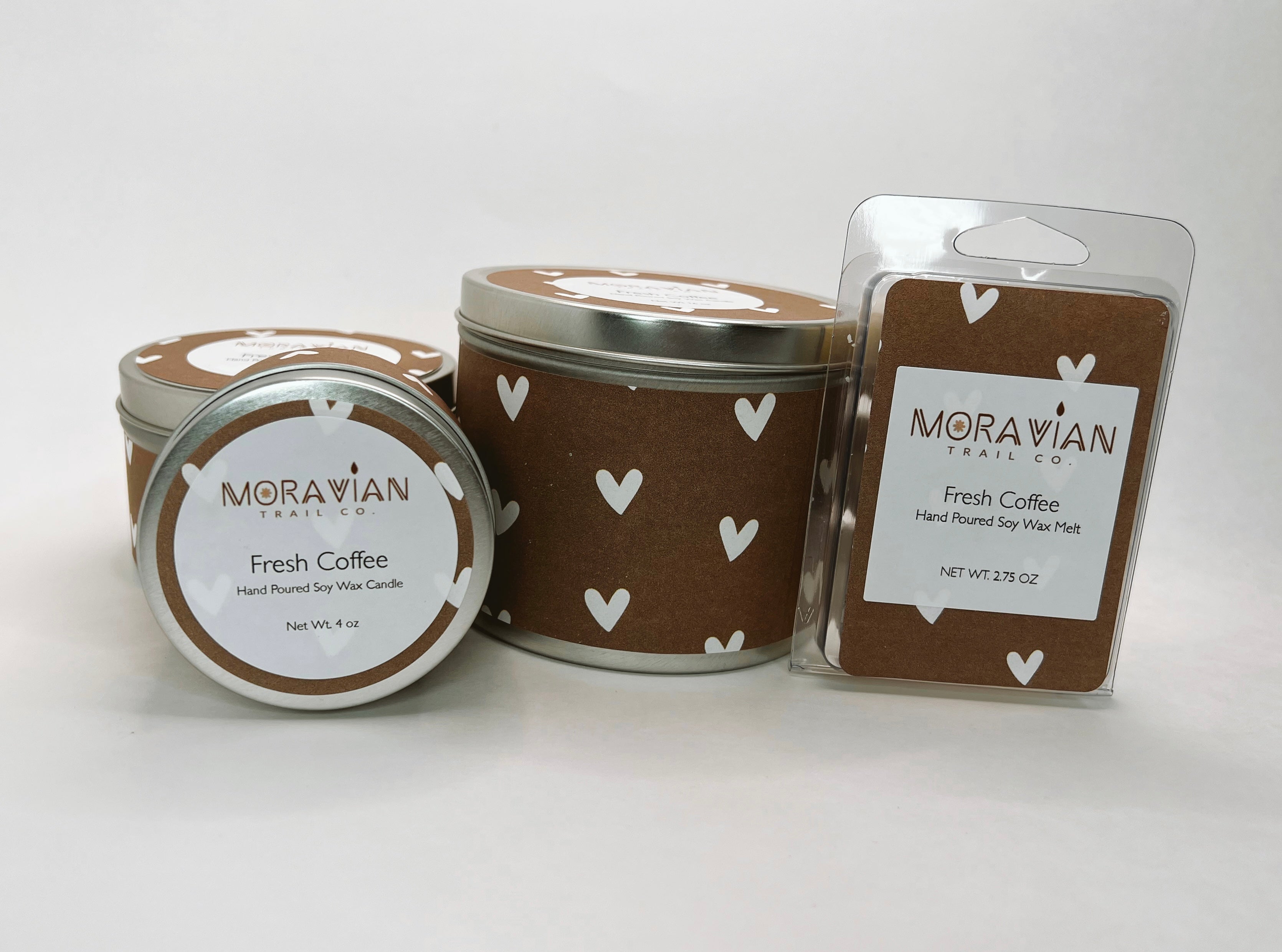 Fresh Coffee Soy Candles and Wax Melts