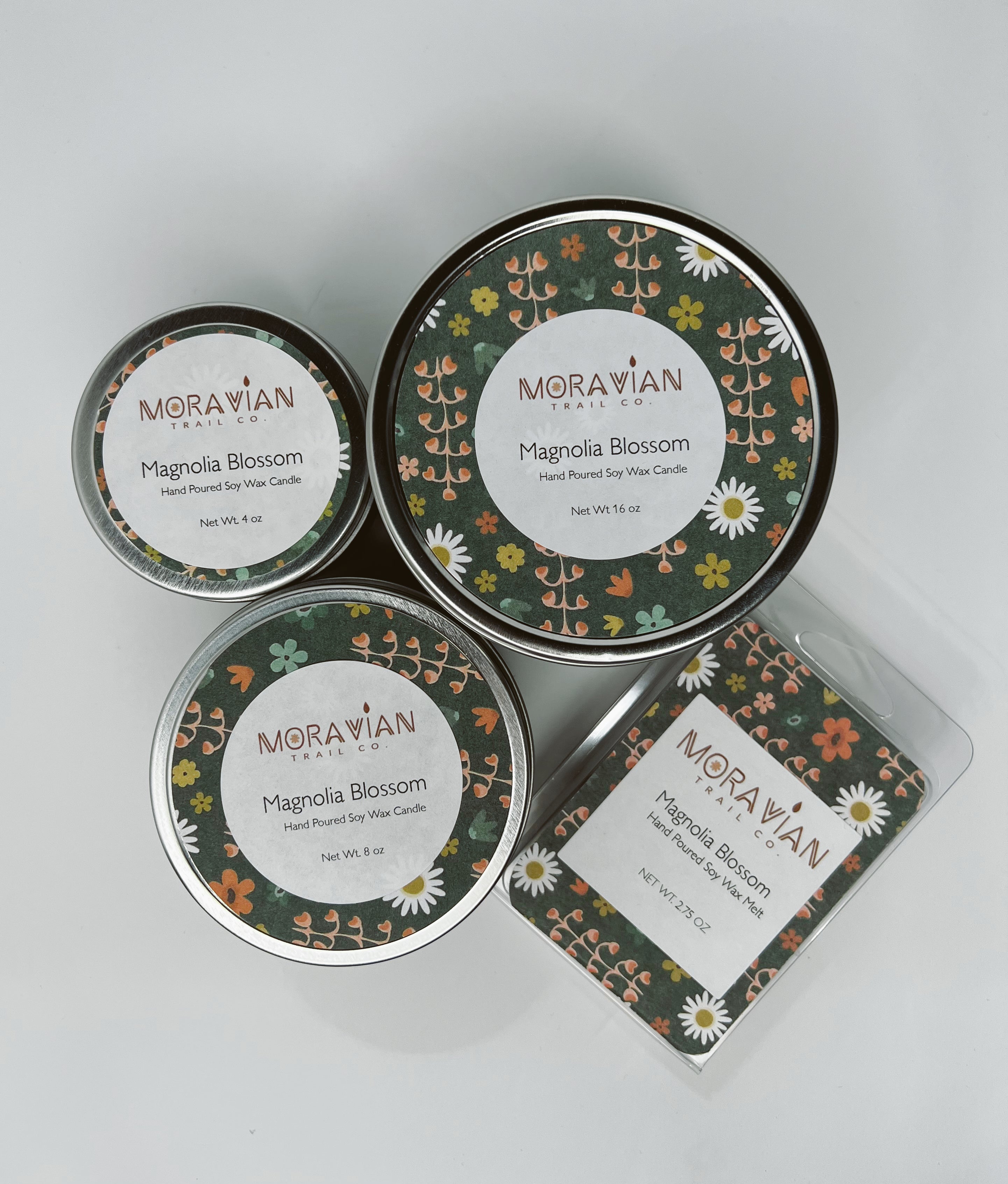 Magnolia Blossom Soy Candles and Wax Melts