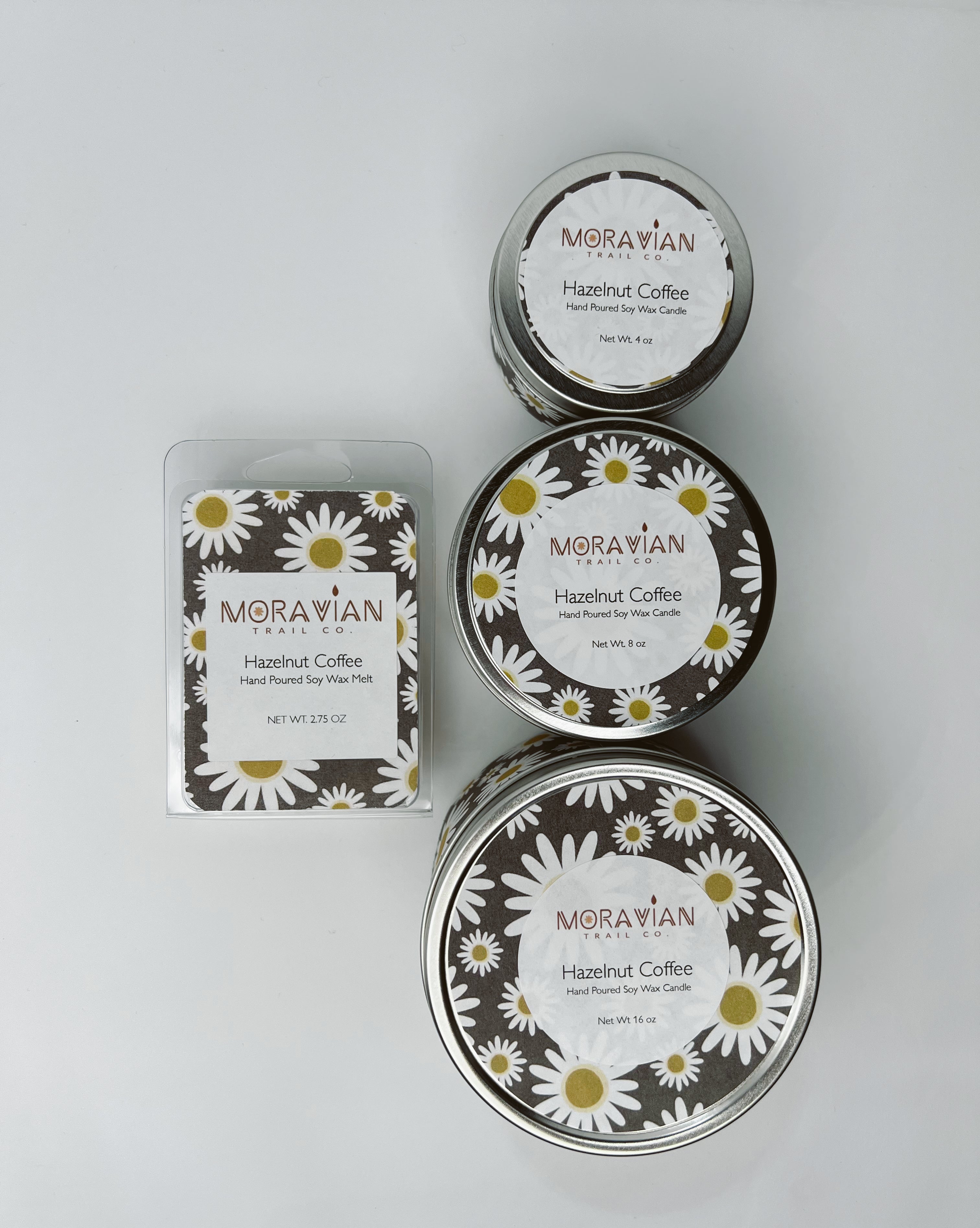 Hazelnut Coffee Soy Candles and Wax Melts