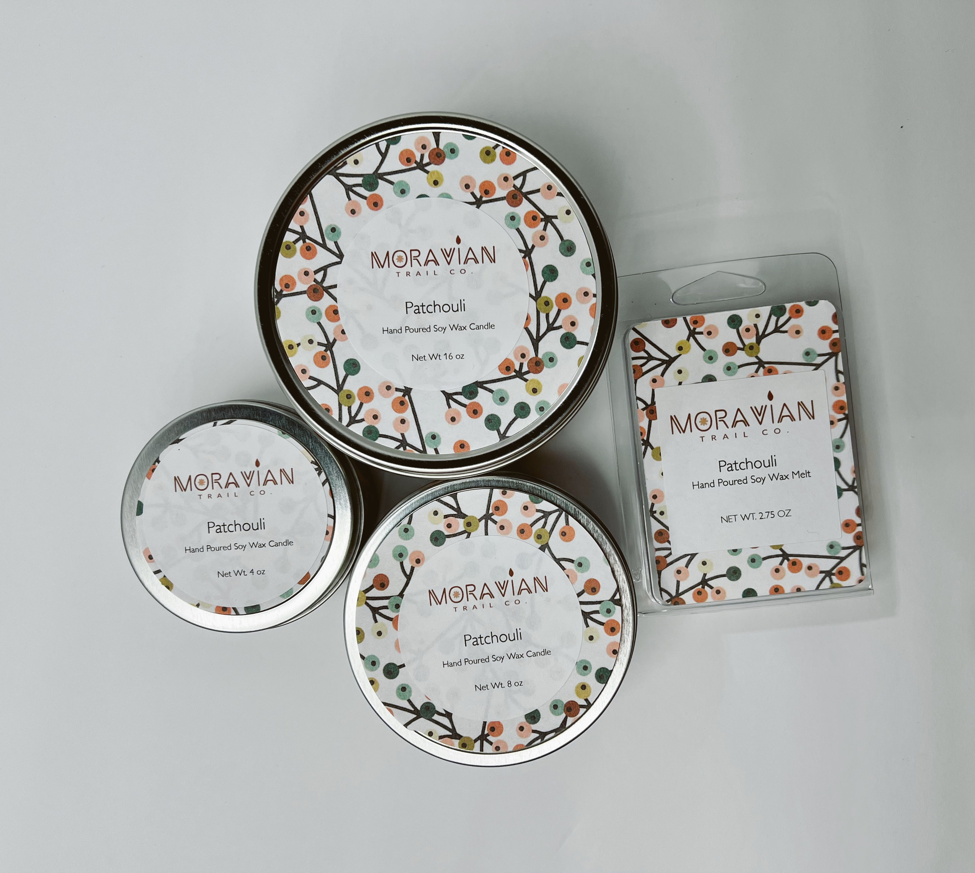 Patchouli Soy Candles and Wax Melts
