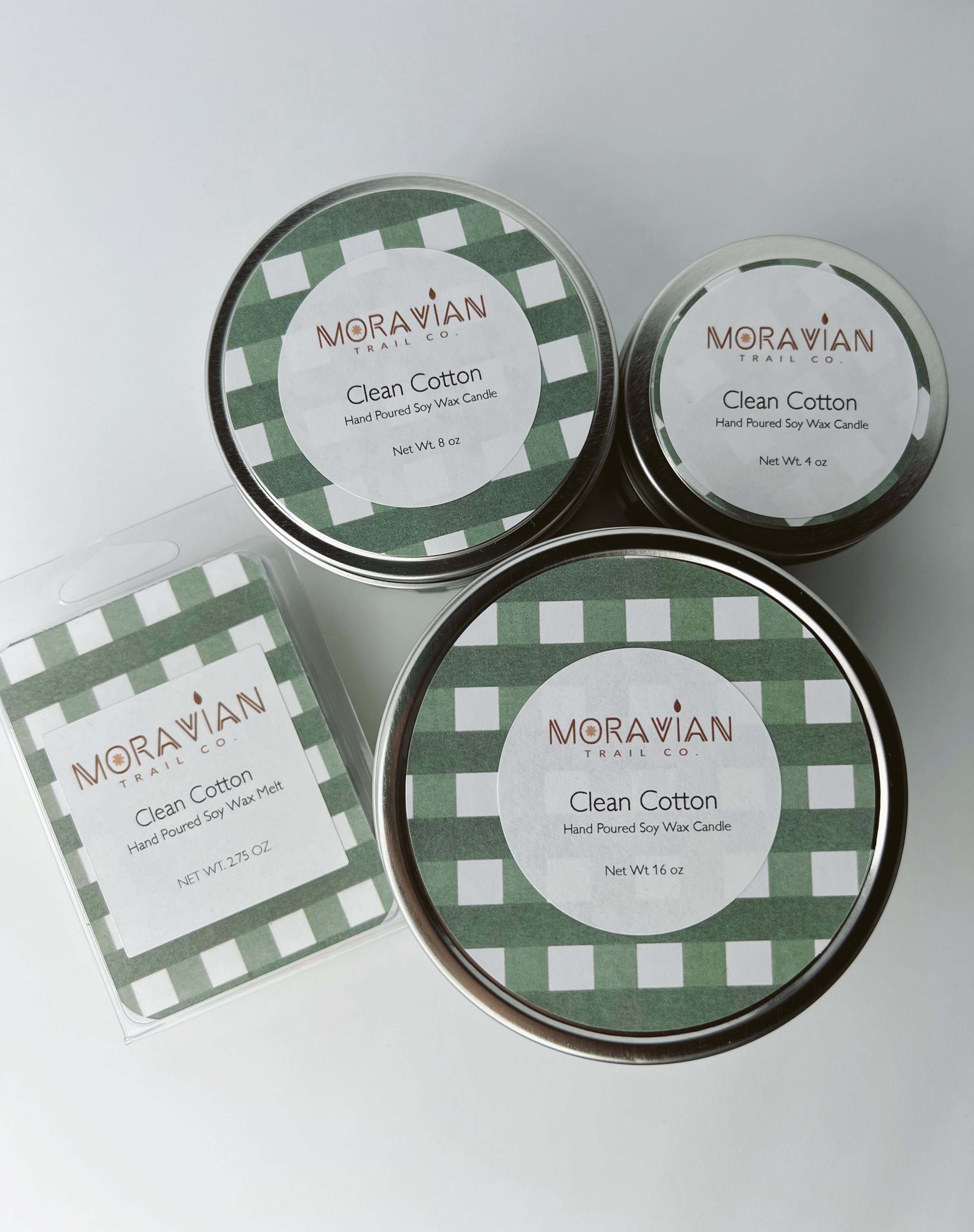 Clean Cotton Soy Candles and Wax Melts