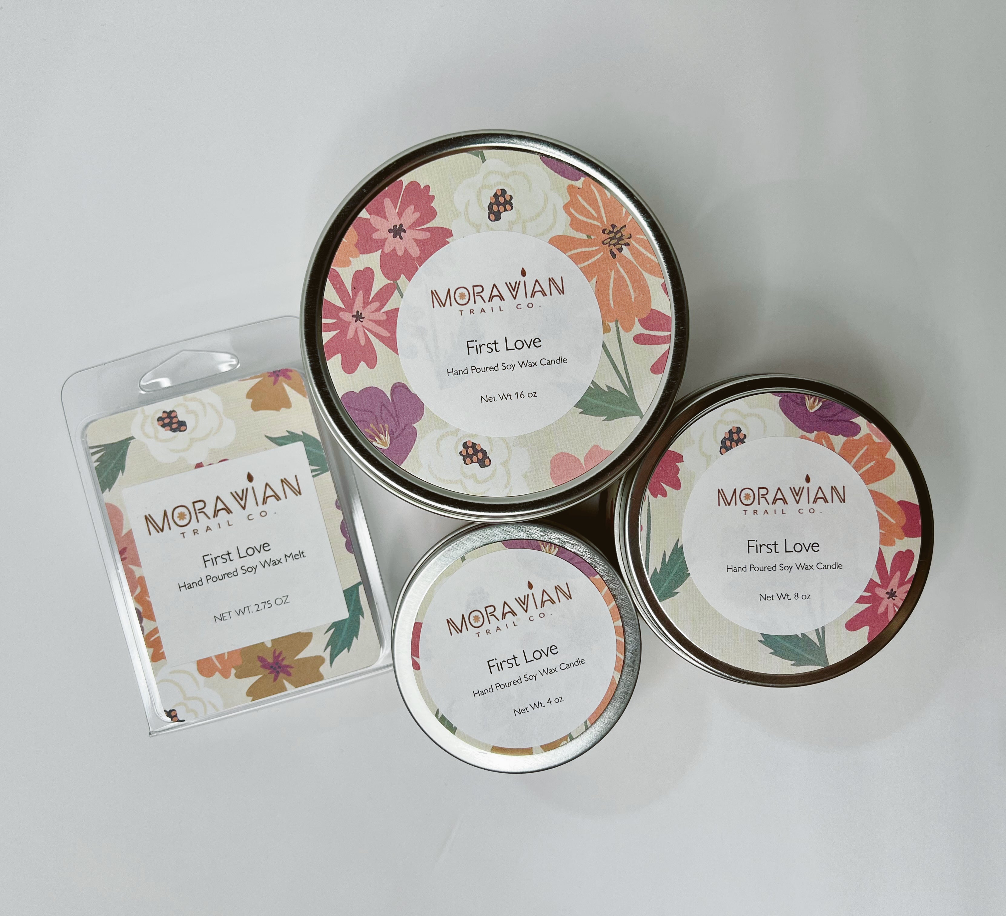 First Love Soy Candles and Wax Melts
